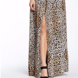 Rachel Zoe Dresses - Rachel Zoe Leather Trim Maxi Dress Rachel Zoe Dresses - Rachel Zoe Leather Trim Maxi Dress